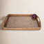 Plateau rectangulaire avec insert en verre-119334419-119334420