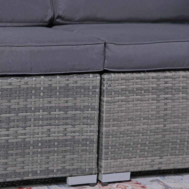 Eudy 5 - Person Outdoor Seating Group with Cushions