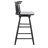 Swivel Counter Stool with Solid Wood Frame-1574587335