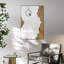 Miroir mural brossé