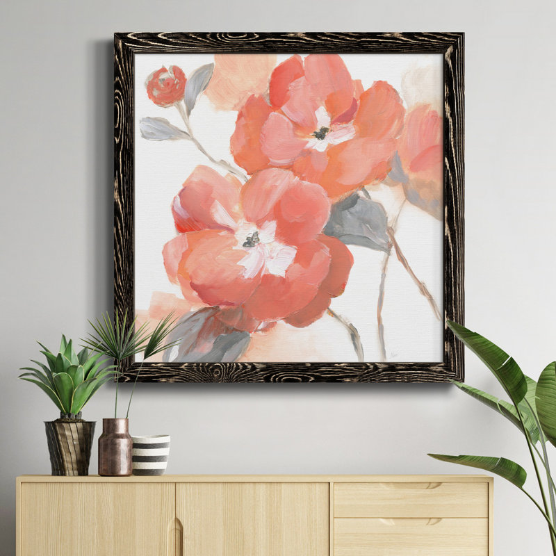 Lavande, cadre photo béni, reproduction carrée sur toile, H 31,5 po x l 31,5 po x P 1,5 po, Cadre noir