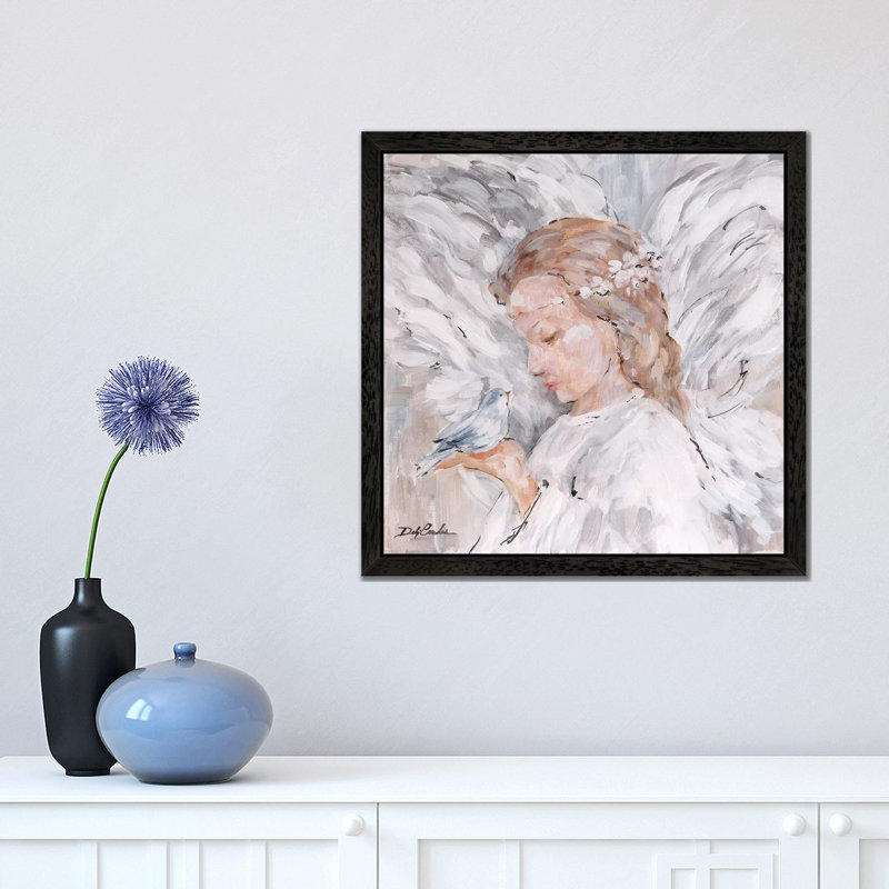 Debi Coules - Painting on Canvas, 66.04 cm H x 66.04 cm W, Black Framed