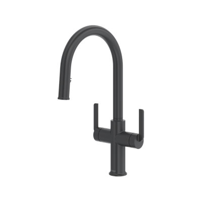 Authentica Pull-Down Kitchen Faucet With U-Spout