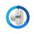 Optimus F-0702 7 Inch 2 Speed Portable Personal Energy Saving Clip-On Fan, White