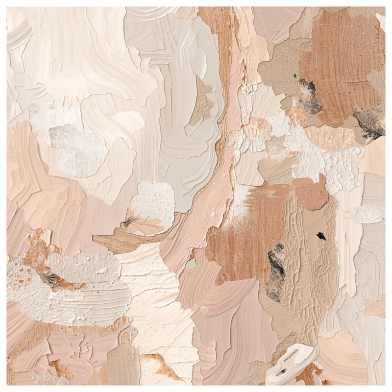 Textured Neutral Abstract Blankets, 60in W x 80in H