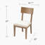 Ensemble de chaises de salle à manger avec coussins Hambleden - ensemble de 2 pièces