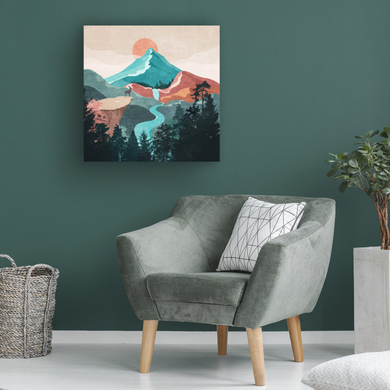 Emel Tunaboylu  Acannis Canvas Art, 14" H x 14" W