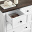 Commode décorative, commode 6 tiroirs, armoire 6 tiroirs, commode haute