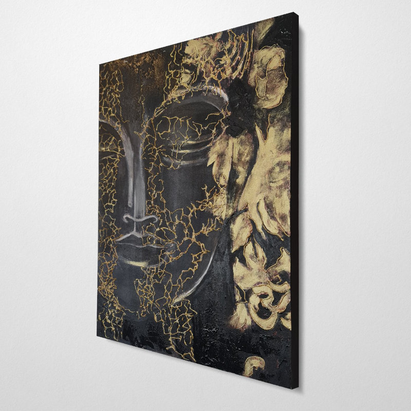 Elena - Wrapped Canvas Painting, 70cm H x 70cm W x 3cm D