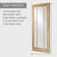 Internal Glazed Oak Worcester 3 Light-1773762520