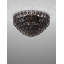 Giogali Ceiling Lamp 80 Crystal Smoky Glossy Chrome E26 Ul 1-1629545426-1629545430