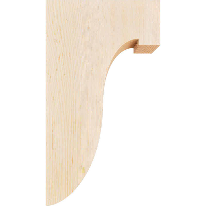 Del Monte Corbel, H 18 po x l 3,5 po x P 10 po, Sapin de Douglas, Lisse