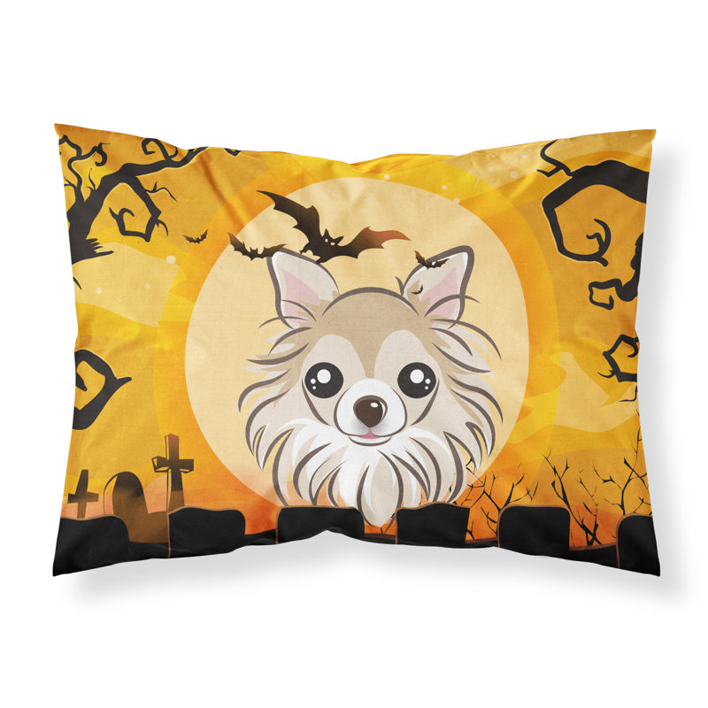 Taie d'oreiller Halloween Schnauzer, Chihuahua
