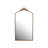 Vintage Ornate Arched Floor Mirror, Metal Framed Dressing Mirror For Entryway, Living Room, And Bedroom-1304583884-1304583885