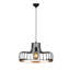 Luminaire suspendu simple en métal à hauteur ajustable