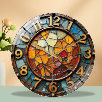 Horloge murale décorative 12 po
