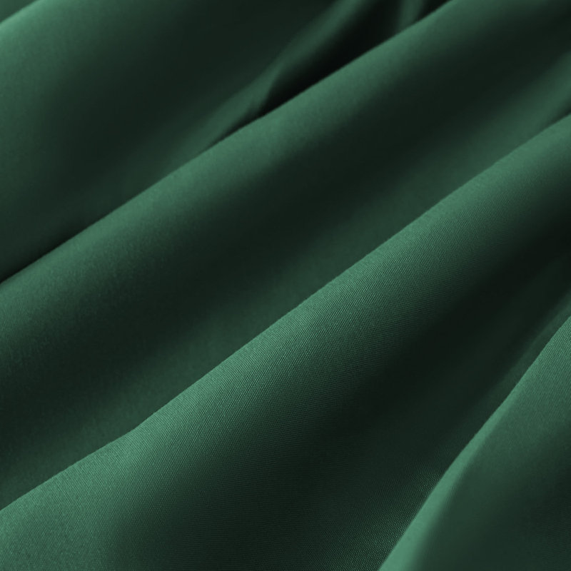 Super Soft Extra Deep Pocket Microfiber Brushed Fitted Sheet, Double (4'6), Emerald