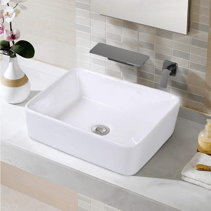 Single-handle Bathroom Faucet, Gun Ash