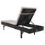Chaise longue inclinable avec coussins Esmai-311131700