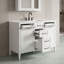 Armoire de meuble-lavabo 48 po avec lavabo, tablettes réglables, 4 tiroirs et 2 portes à fermeture en douceur-133422215