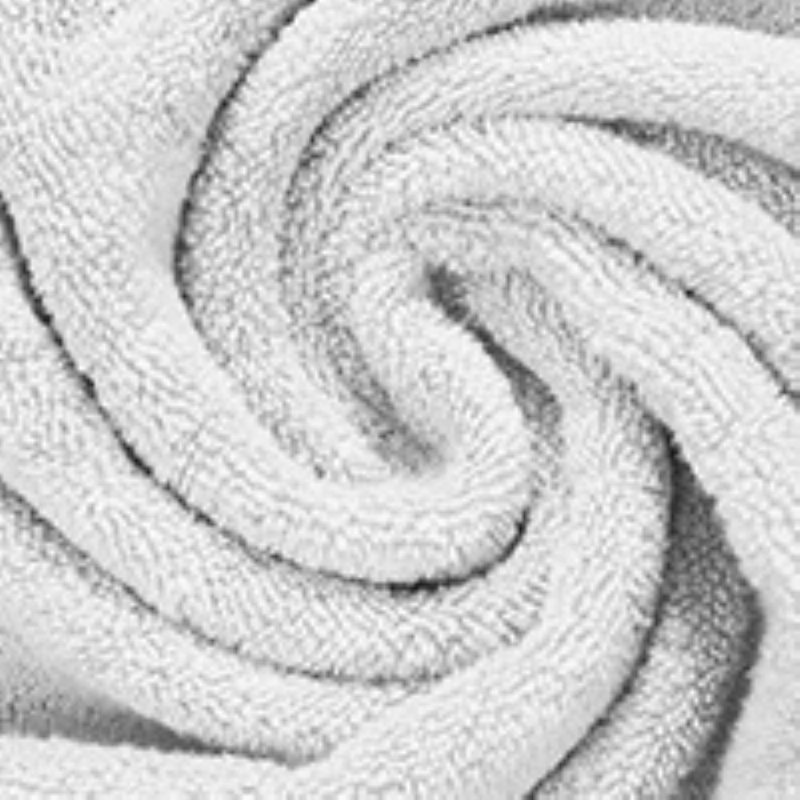Ensemble de serviettes de toilette 12 pièces Willow - 100% coton peigné, qualité supérieure 630 g / m², blanc, ultra doux et très absorbant (12 serviettes de toilette)