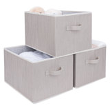 Fabric Box Set with Handles