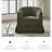 Upholstered Swivel Barrel Chair-1405653414