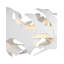 Lustre blanc Tijereta