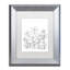 « simple fleur doodle », impression sur toile encadrée-70582985-19607712-19607714
