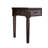 Caros Wooden Writing Desk, Dark Brown