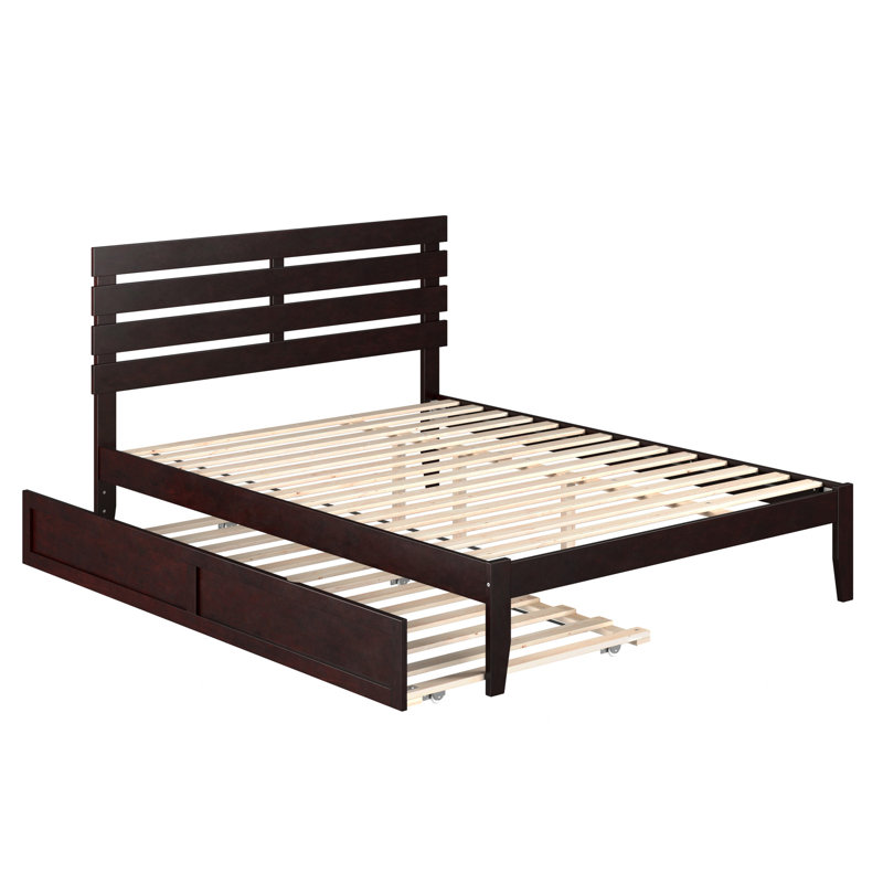 Lit plateforme Bronson, Grand, Espresso