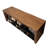 Rustic Pine Solid Wood Entryway Shoe Bench
