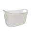 Panier à linge de 8 gallons avec poignées, panier de rangement multifonctionnel en plastique blanc, pesant 1,5 lb, rigide avec flexibilité 1678FF83A0E84E23AEF45FB82F62D23F