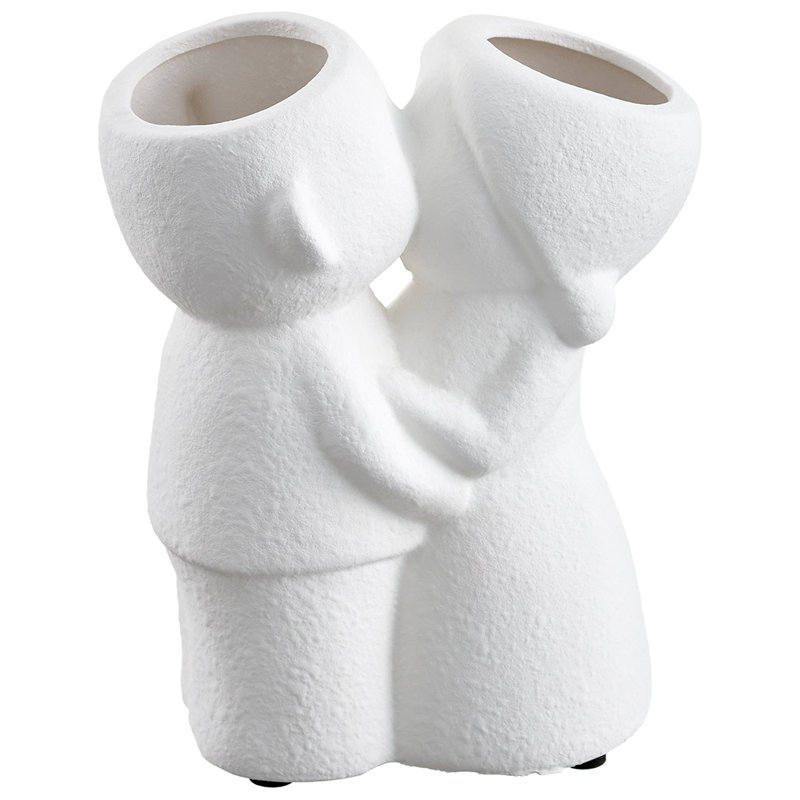 Vase 9 "COUPLE SCULPTURE WH