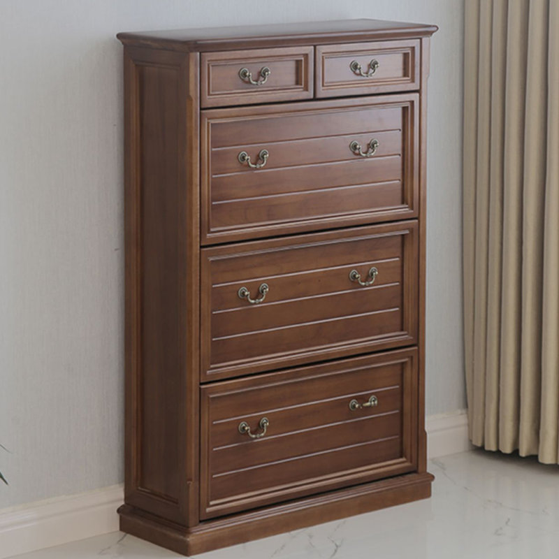 Walnut Solid wood Shoe Storage