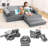 Modular Kids Couch 13PCS Nugget Couch-698972245