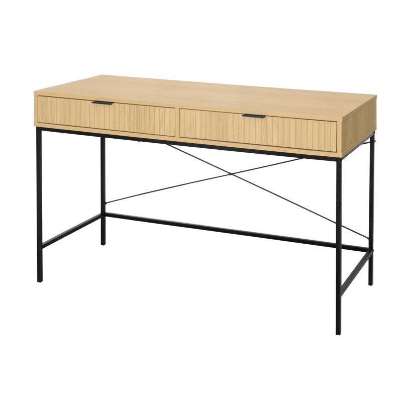 Metal Base Computer Desk