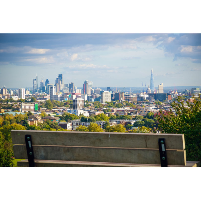 View Of London City Skyline by VictorHuang - Wrapped Canvas Print, 61cm H x 91cm W