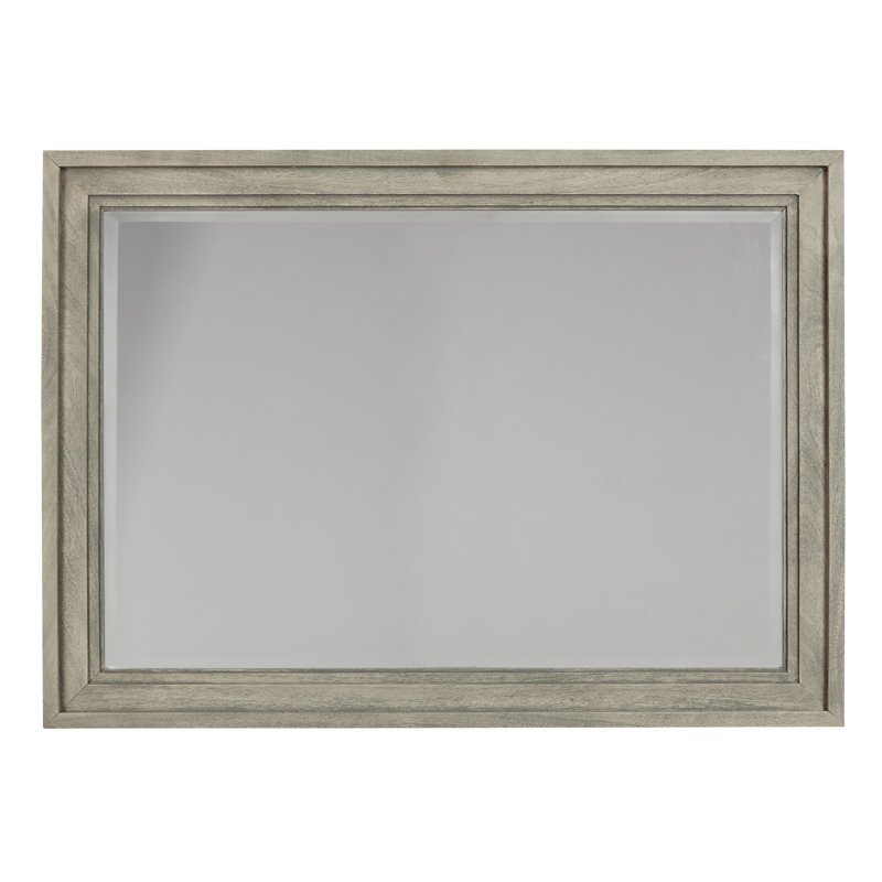 Artasia Wood Rectangle Wall Mirror