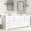 Base de meuble-lavabo double Adimar