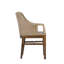 Polyester Armchair in Brown