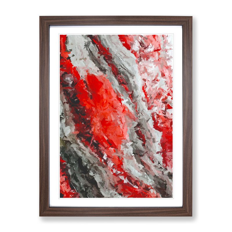 Symbols of the Abyss - Framed Print, Walnut