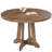 47 Inches Wooden Round Dining Table, Round Dining Table For 4-1787985218