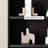 Black Standard Display Cabinet Bookcase