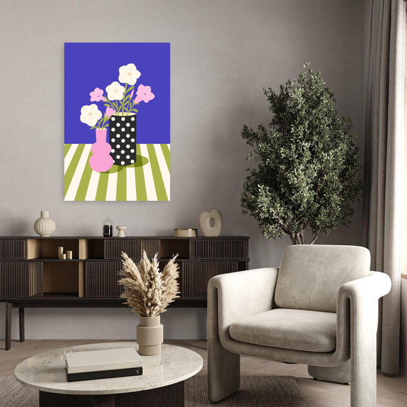 Art contemporain contemporain, H 36 po x l 24 po