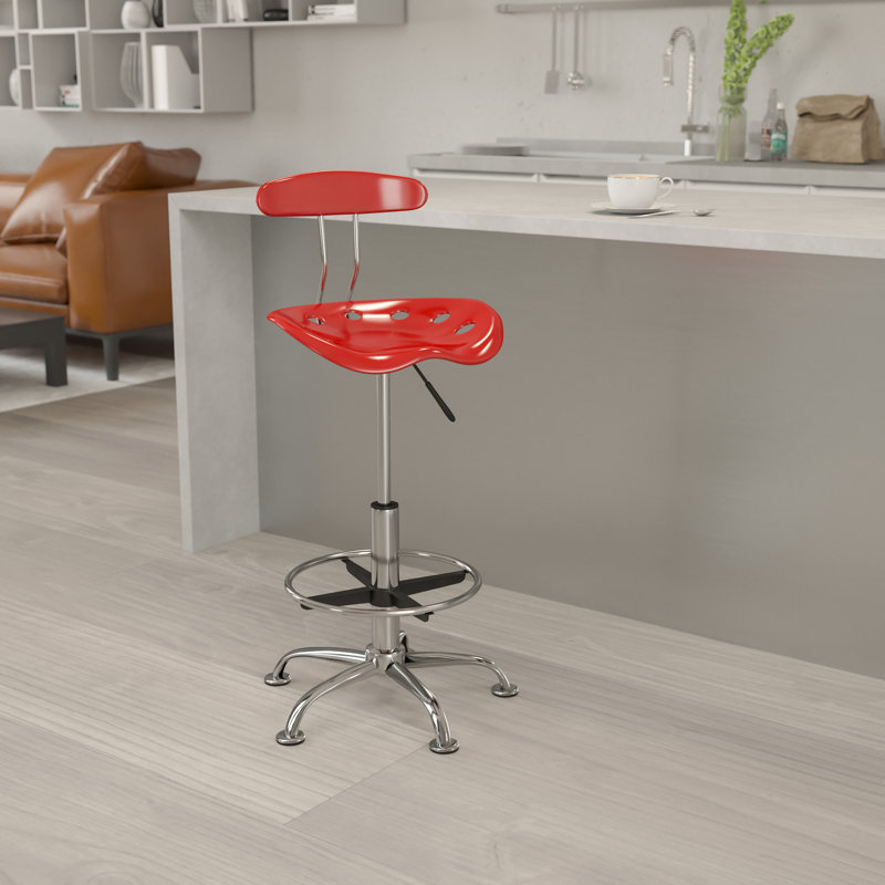 Tabouret de dessinateur Monroe, Violet
