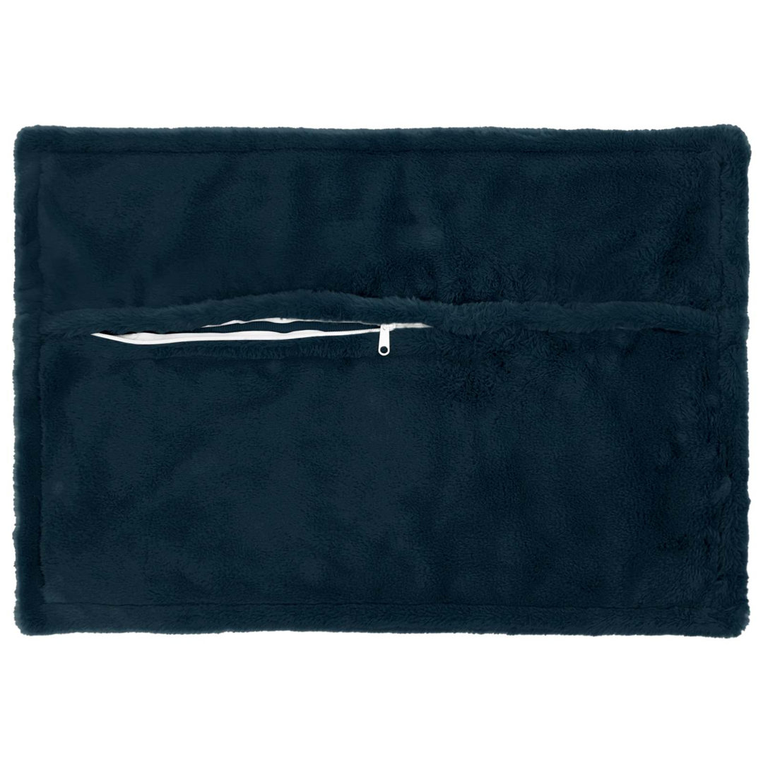 vidaXL - Cushion Cover - 50 x 75 cm - Navy Blue - Image 2