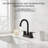 Double Handle High-Arc Centerset Bathroom Faucet(Set of 2)-128613750