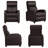 Recliner Chair PU Leather Recliner Sofa-1695736327