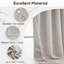 Aspire Homeware Linen 100% Blackout Single Panel Curtain for Noise Reduction and Light Blocking-1088616409